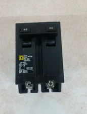Square D HOM240 2P 40A Circuit Breaker
