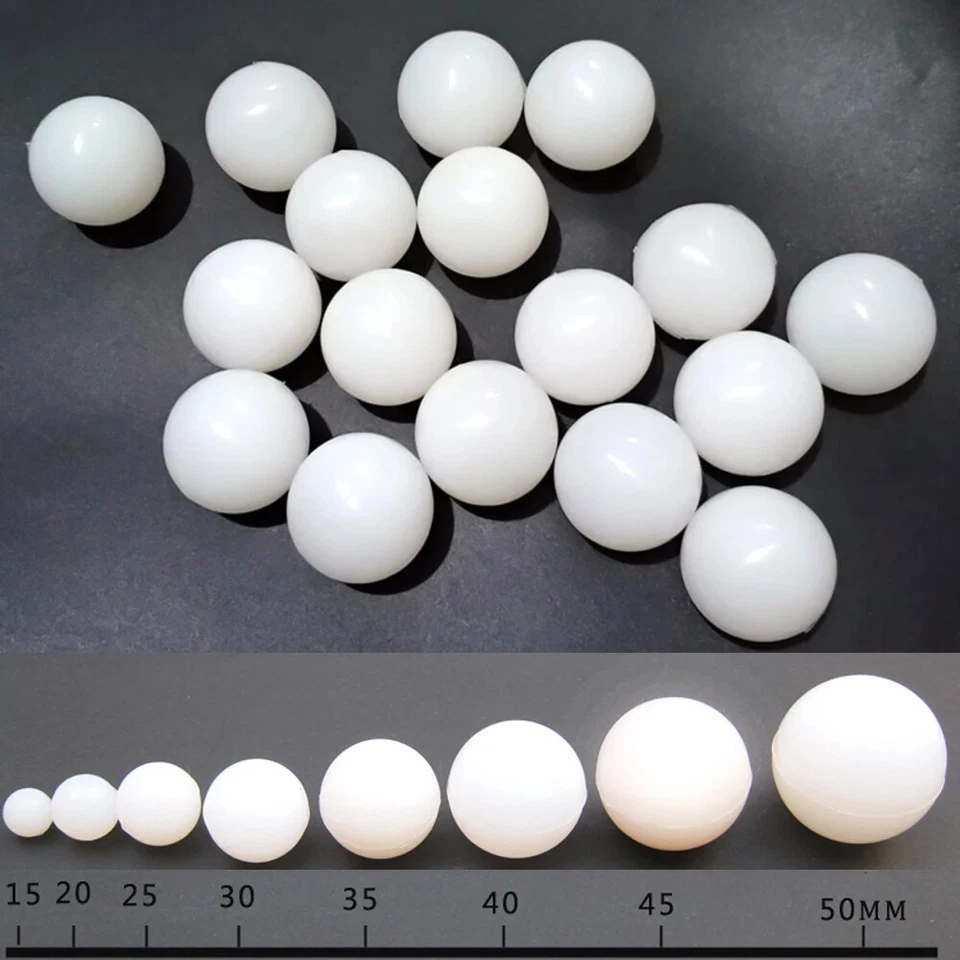 2mm-100mm Sfere in silicone solido bianco rimbalzanti palline in gel di silice - Bild 4 von 4