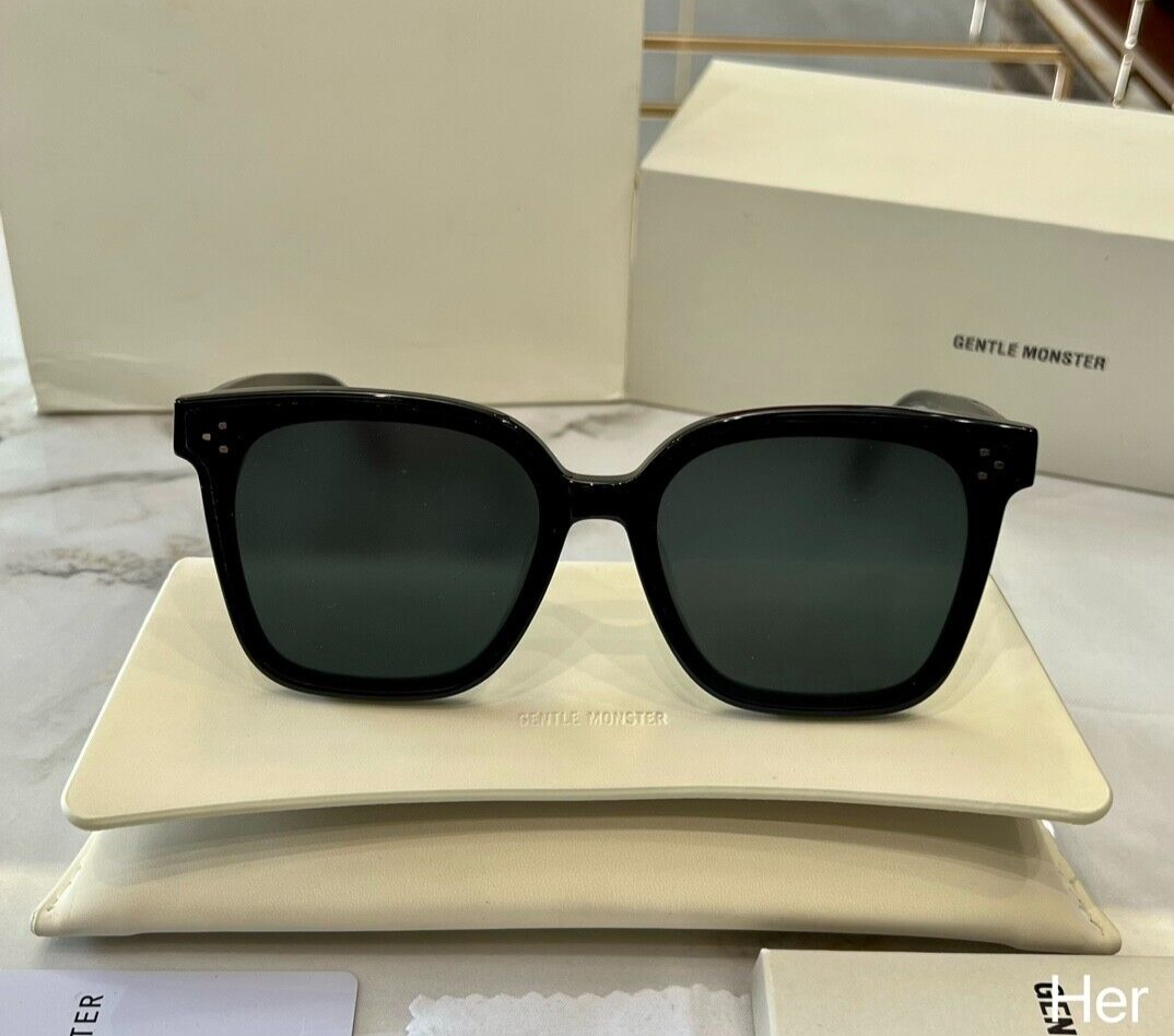 GM simple cool black square sunglasses men with the same fashion sunglasses