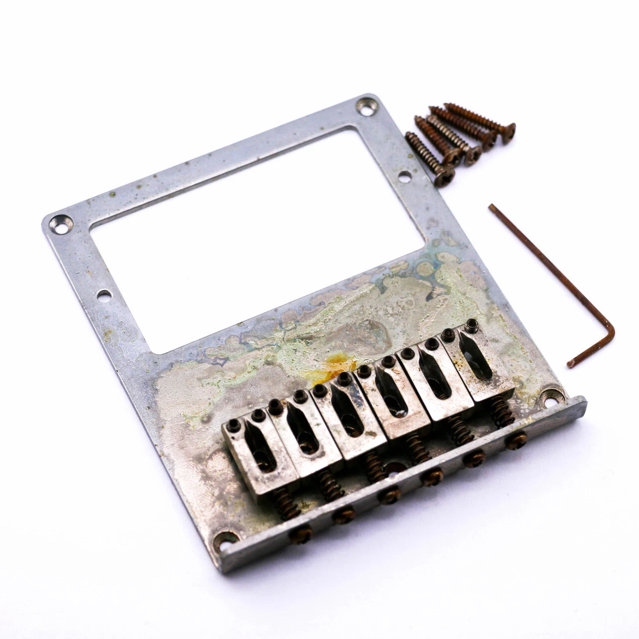 AGP ™ 텔레캐스터 오래된 유물 험버커용 6-새들 기타 브리지 315244-Freehip.co.kr