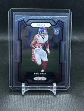 2023 Prizm Football Eric Gray #377 RC Giants