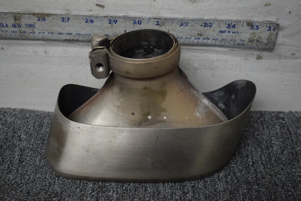 Tubo de escape Porsche 911 2017-2019 OEM de fábrica Foto 3 de 4