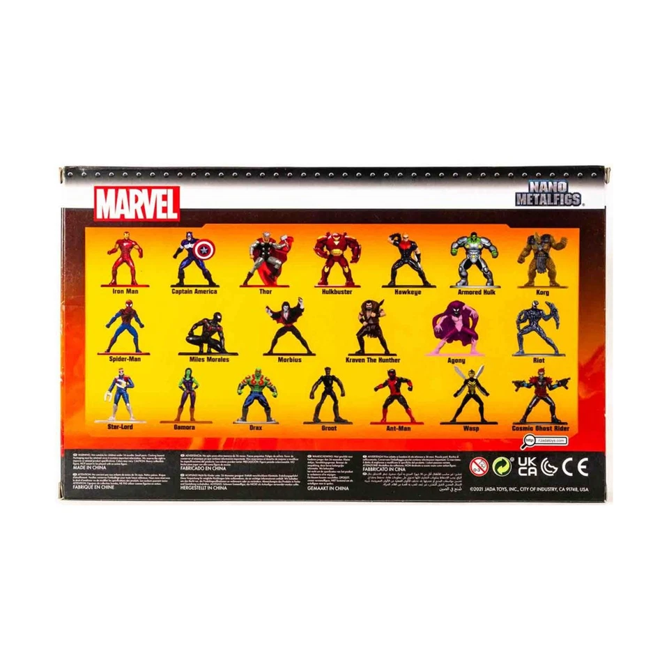 Jada Toys Nanoscene Marvel Series Wave 6 casi nuevo Foto 2 de 2