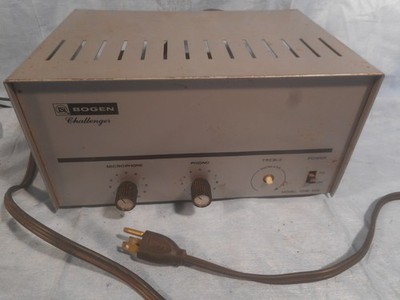 Vintage Bogen Challenger CHB-10A Tube Amp WORKING