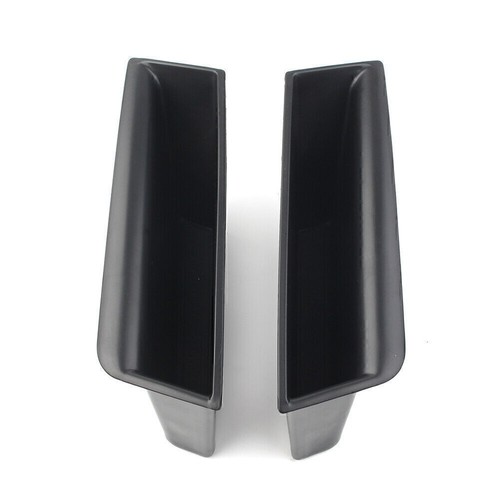 2x Caja de almacenamiento apoyabrazos manija puerta delantera coche para M-Benz Clase C W204 2008-2014 - Imagen 4 de 10