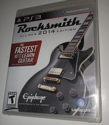 Rocksmith, 2014 Edition - Sony PlayStation 3. PS3. Learn To Play Guitar