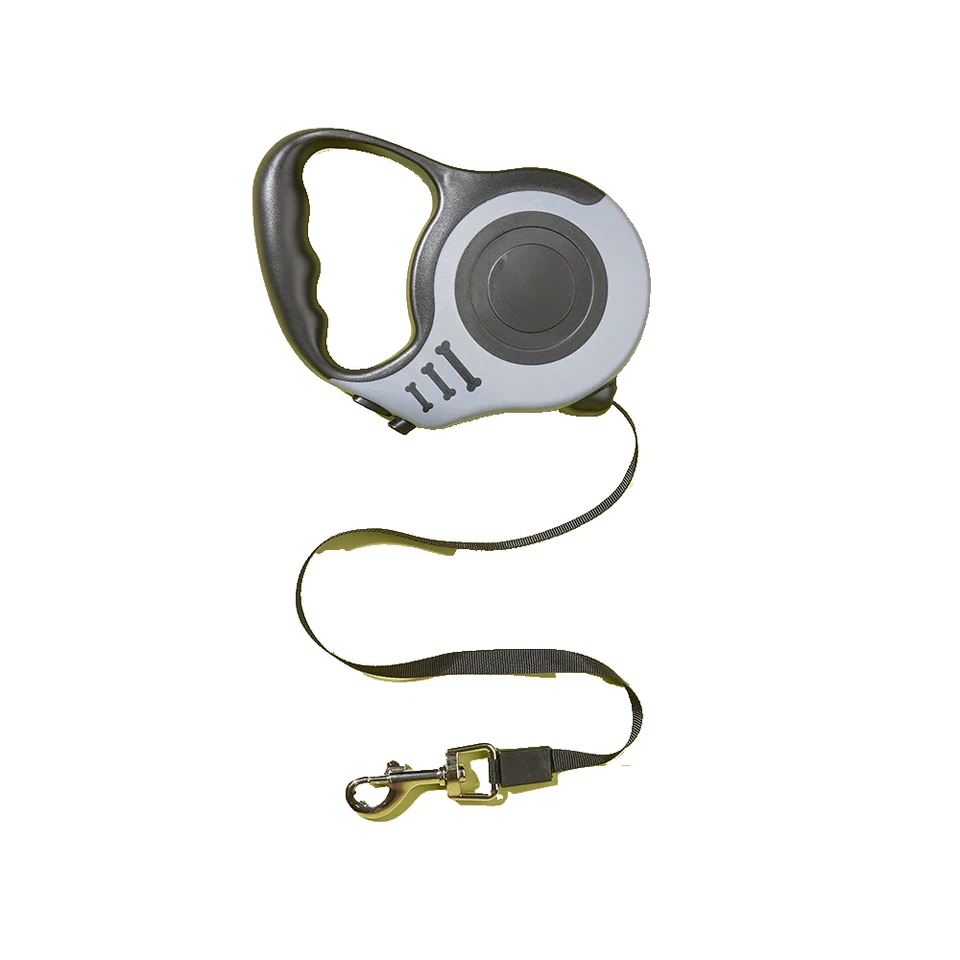 Поводок для маленьких собак 3 м 5 м автоматический выдвижной прочный нейлон белый - Изображение 4 из 4