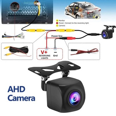 170° AHD Camera Car Reversing Parking Camera Rear View Reverse Waterproof Camera