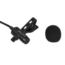 Andoer 4.5m/15ft USB Dual-head Lavalier Lapel Microphone Clip-on Omnidirectional