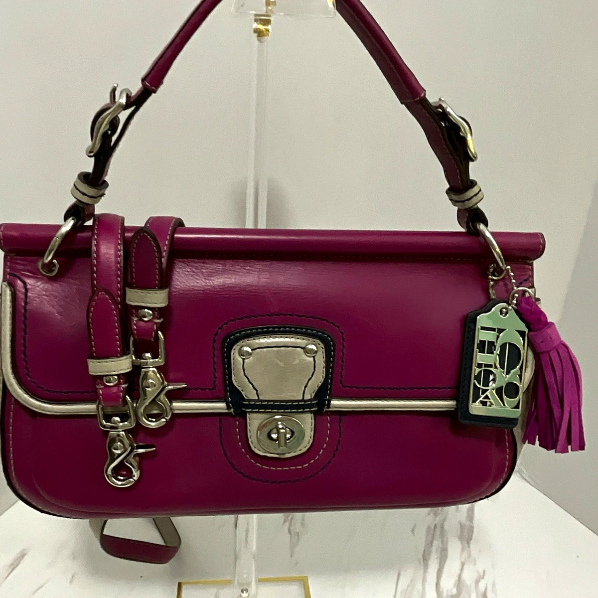 COACH pink purple 2way ショルダーバッグ シグネチャー Coach Pink Colorful Bags & Handbags for Women Just Listed 2026