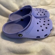 Crocs Kids' Light Purple Clogs, Unisex, Size J3