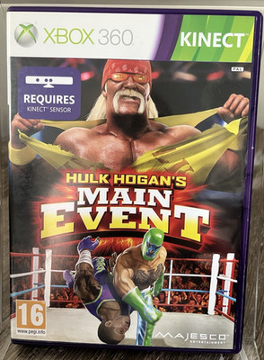 Hulk Hogan's Main Event Xbox 360 Kinect sehr guter Zustand schneller UK Versand
