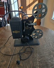 Vintage Keystone Moviegraph Model No. E-743 16mm Movie Projector Untested