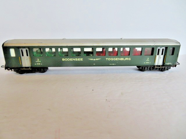 HAG HO 445.02 #351 Passenger Coach Car, 2nd class, BODENSEE TOGGENBURG