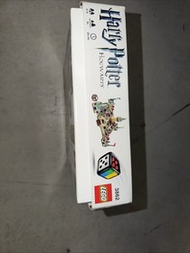 LEGO 3862 HARRY POTTER HOGWARTS GAME - COMPLETE W/BLDG & GAME INSTRUCTIONS- 2010
