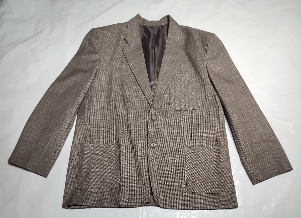 Men's 46 Brown Taylor Sports Coat Jacket Dawood Shaikh