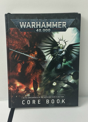 Warhammer 40K 40,000 Core Book Hardcover Book 9th Edition Games Workshop