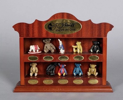 MARGARETE STEIFF, MINIATUREN ZINNFIGUREN MIT SETZKASTEN