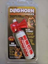 Safety Sport Dog Air Horn XL Training Tool Attack Deterrent Belt Clip NEW