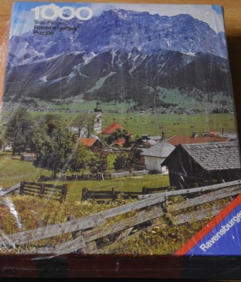 1000 Piece Ravensburger Puzzle (Unopened)+2 Free Puzzles (missing 1 & 2 pieces)