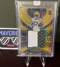 2022 Panini Select Prizm Jumbo Rookie Swatch Romeo Doubs Packers #JS-32 /10