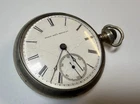 Elgin 18s 15j H.H. Taylor Railroad Gr 80 Mo 2, Philadelphia Silverode Case, Runs