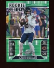 2024 Contenders Optic #68 Caleb Williams Bears Rookie Ticket Green Pulsar RC /49