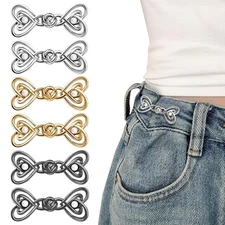 Pant Waist Tightener, Adjustable & Detachable for Loose Jeans Heart