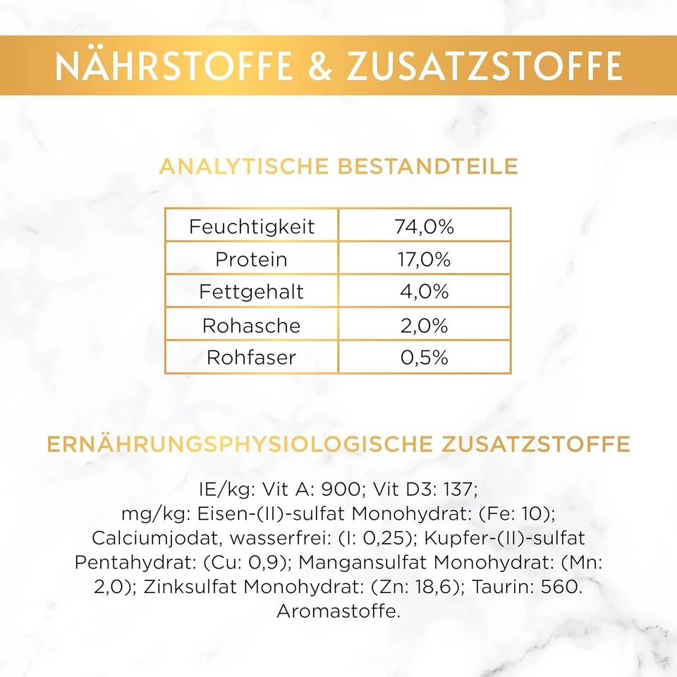 Purina GOURMET Gold Katzenfutter Nass - Feine Pastete Fleisch MIX 96x85g - Bild 3 von 4