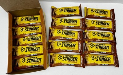 x15 Honey Stinger Protein Bar Peanut Butter BB: 11/2026 10G Protein Recover