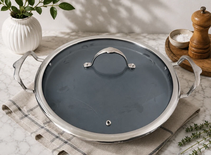 Princess House stainless steel nonstick griddle