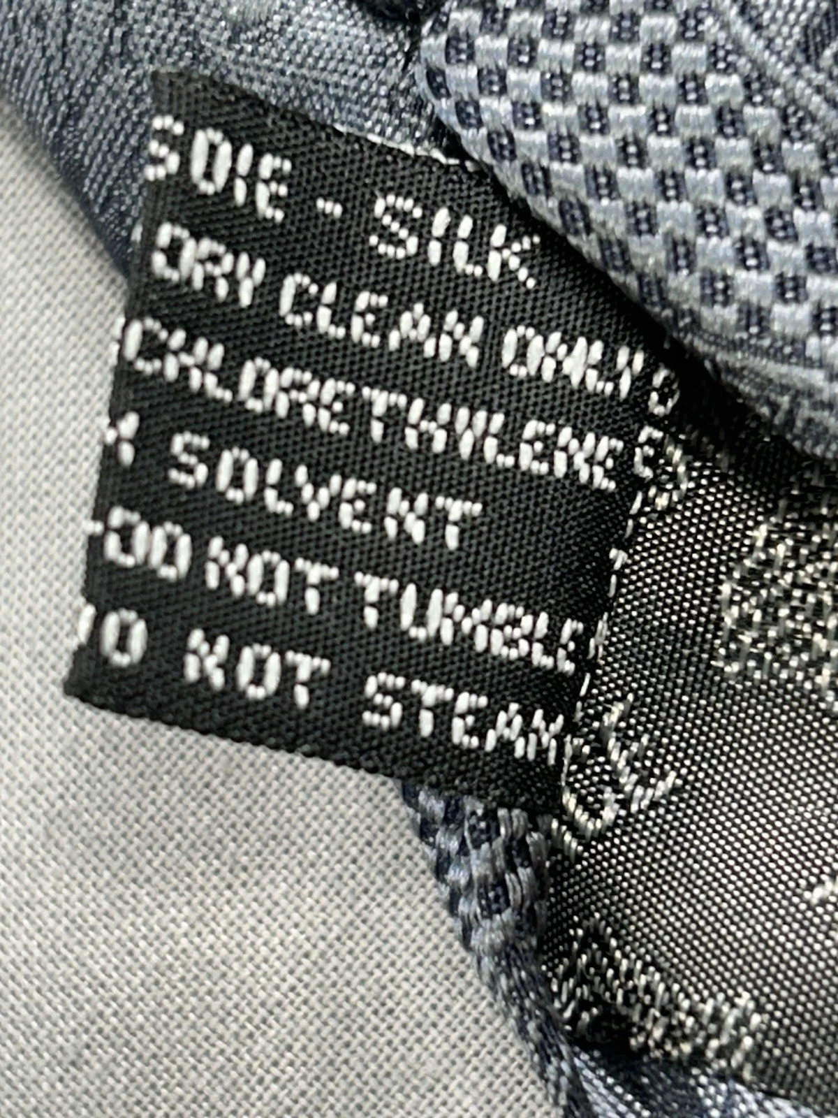 Cravatta abito uomo Gianni Versace Medusa monogramma blu grigio