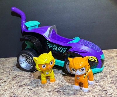 Paw Patrol Cat Pack Leo Wild Cheetah Figures and Shade Vehicle