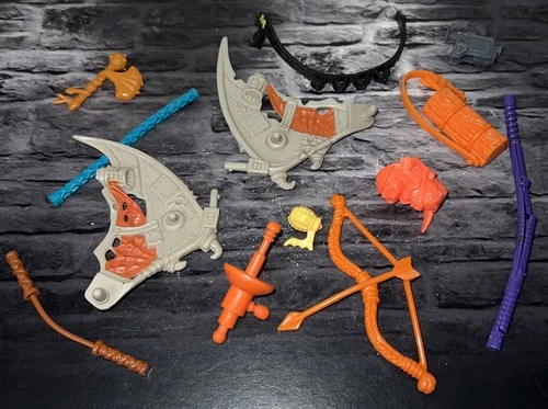 Vintage Teenage Mutant Ninja Turtles Weapons & Accessories Lot