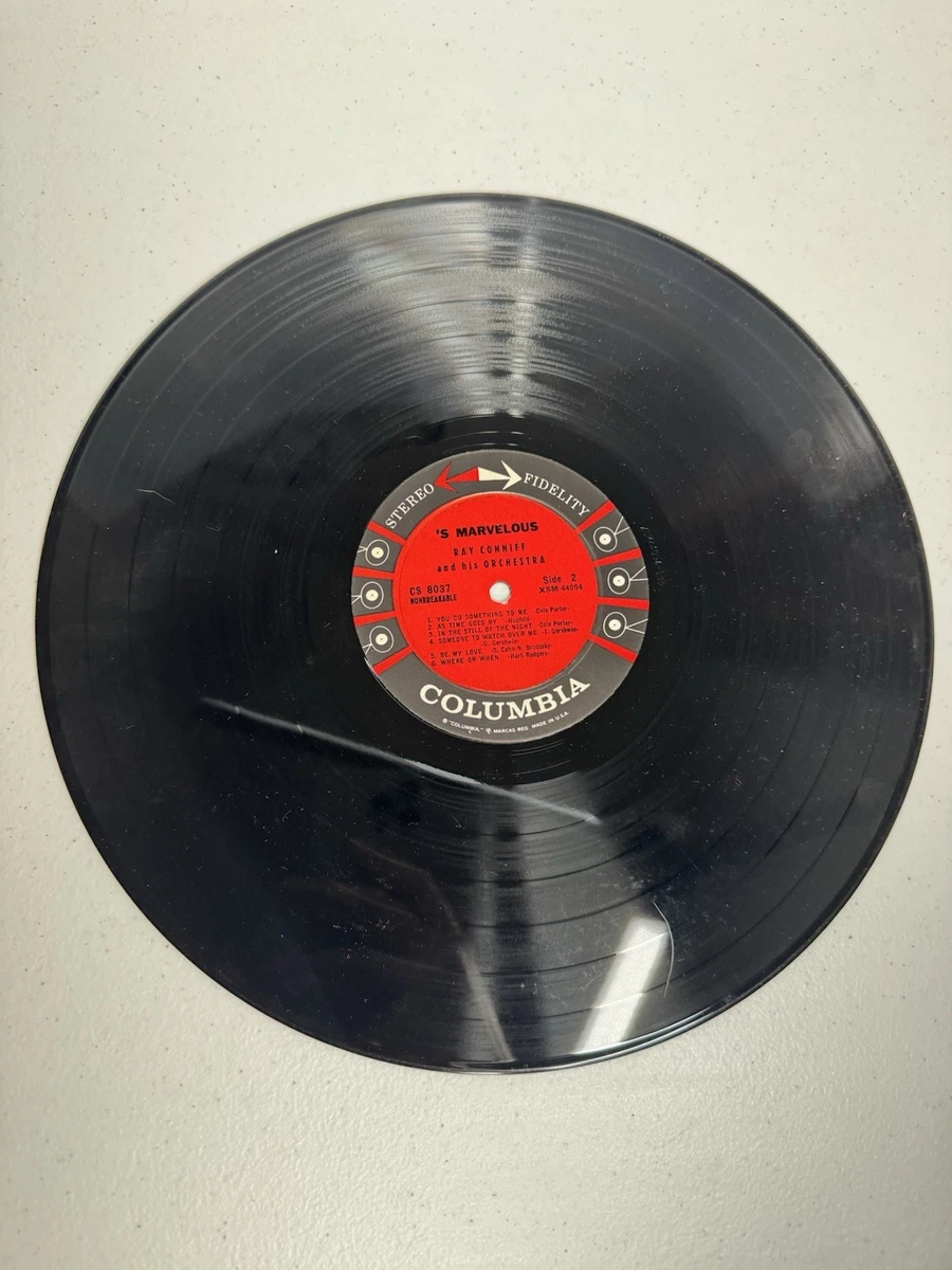 Ray Conniff, 'S Marvelous, Vinyl LP Columbia CL1074 Mono 1957 Record