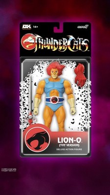 Super7 THUNDERCATS DELUXE! Lion O (TOY VARIANT) Figur 7'' Scale Actionfigur