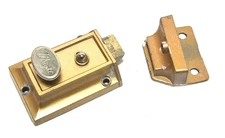 VINTAGE WRIGHT DEADBOLT DOOR JAM LOCK