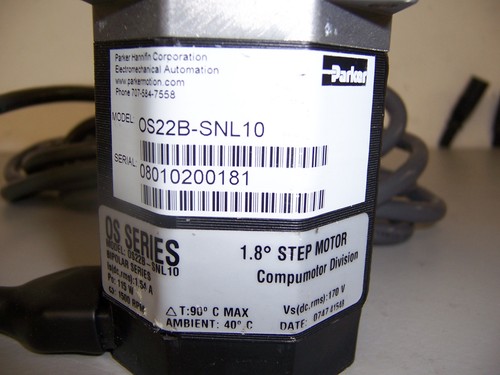 9399 MOTOR PARKER 0S22B-SNL10 1.8* MOTOR PASO A PASO BIPOLAR SERIE 1500 RPM - Imagen 4 de 5