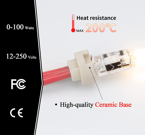 G4, GU5.3 Bi-Pin Ceramic Base Socket, MR16, MR11 Halogen Incandescent LED Bulb H - Picture 6 of 12