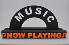 CD  VINYL 12" RECORD NOW PLAYING HOLDER DISPLAY STAND