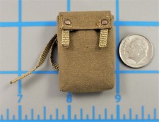 DID Burk WWII German Afrika korps gas cape pouch 1/6 scale toys soldier 3R DAK