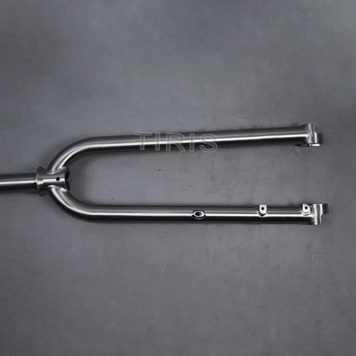 TIRIS CR6 Titanium Gravel Bike Frame Integrated Full Internal Cable Routing 700C - Picture 10 of 17
