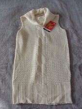 Strickkleid Kleid 152 158 creme NEU KIK Tunika