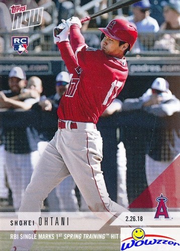 2018 Topps Now ST-7 Shohei Ohtani