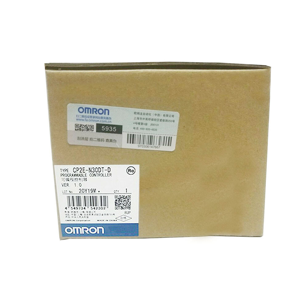 1PC New In Box Omron CP2E-N30DT-D Programmable Controller 1PC New In Box Omron CP2E-N30DT-D Programmable Controller