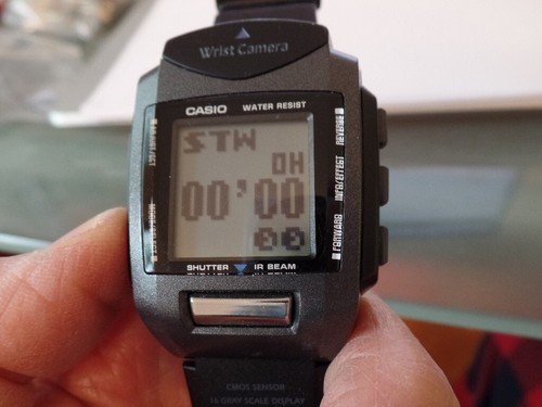 Vintage Casio Armbandkamera Digitaluhr 2220 WQV-1 funktioniert - Bild 13 von 14