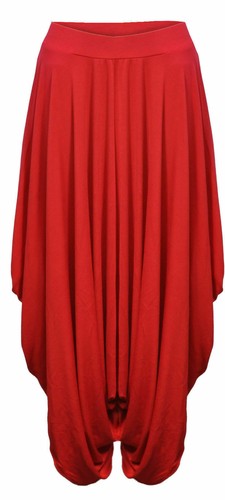 New Ladies Celeb Hareem Ali Baba Lot Baggy Lagenlook Pants Trousers Hareem 8-26 - Picture 11 of 16