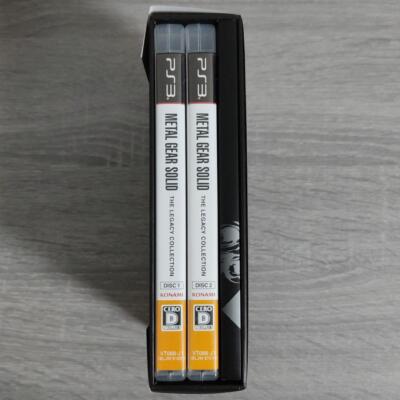 METAL GEAR SOLID THE LEGACY COLLECTION SONY PLAYSTATION 3 PS3