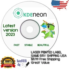 KDE Neon Latest Version DVD Live Installer 2023 Lightning Fast OS Beautiful GUI