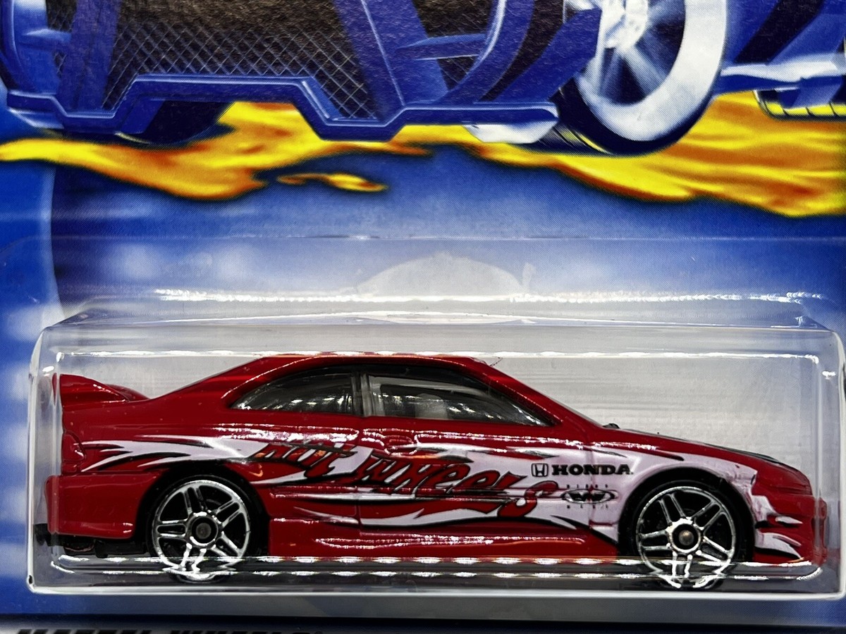 Hot Wheels 1999 Honda Civic Si RED w/Protector 2001 First Editions